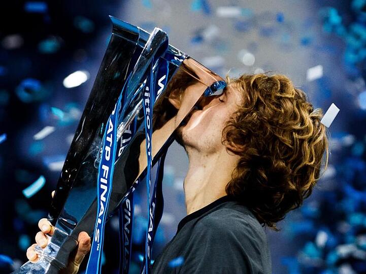 Tennisprofi Alexander Zverev feierte in London seinen bisher größten Erfolg.