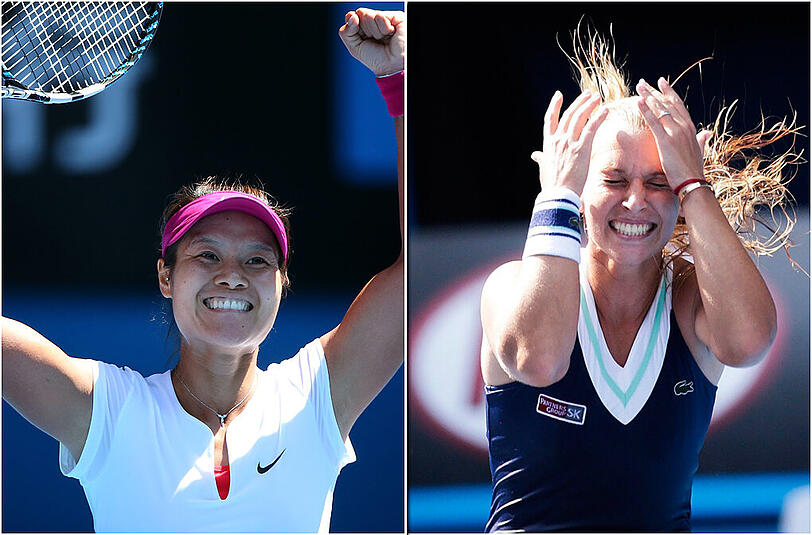 Die Finalpaarung steht Fest. Die Chinesin Li Na trifft auf die Slowakin Cibulkova.