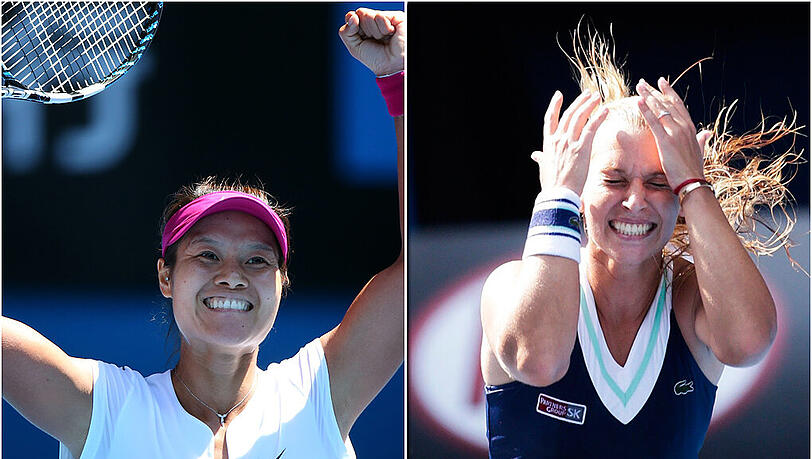 Die Finalpaarung steht Fest. Die Chinesin Li Na trifft auf die Slowakin Cibulkova. Die Finalpaarung steht Fest. Die Chinesin Li Na trifft auf die Slowakin Cibulkova.
