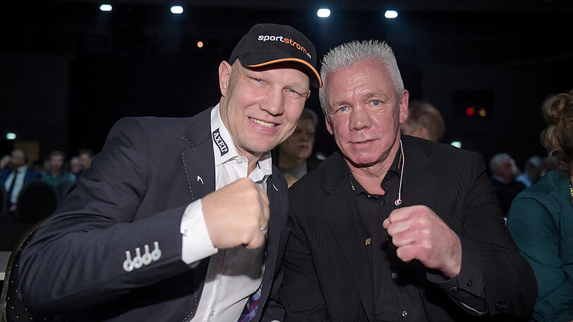 Sie waren Kollegen und Freunde: Axel Schulz (l) und Graciano Rocchigiani.