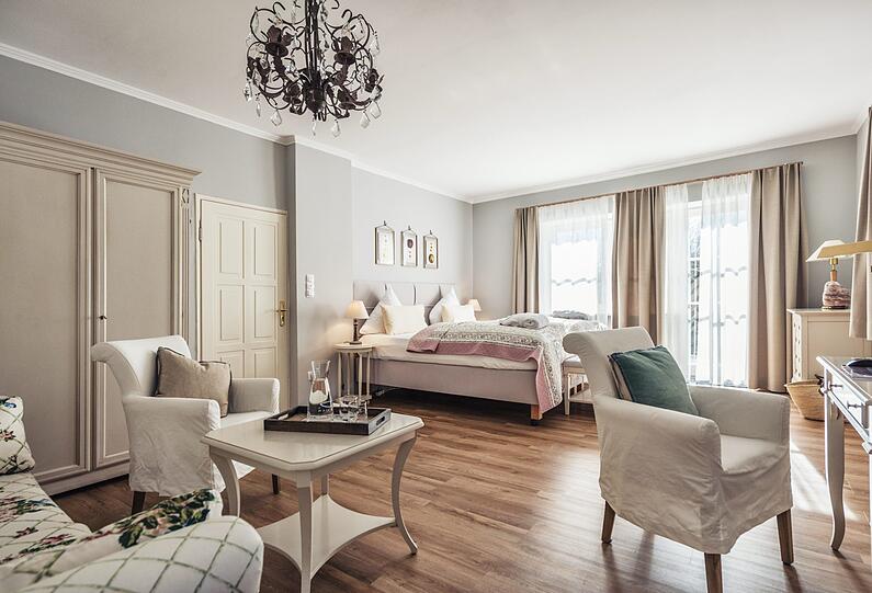 Im Schlosstgut Oberambach gleicht kein Zimmer dem anderen