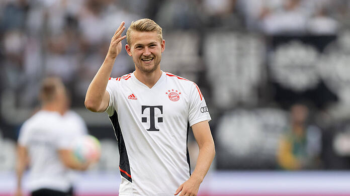 Fühlt sich beim FC Bayern offenbar richtig wohl: Matthijs de Ligt