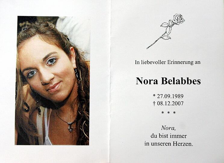 Nora war völlig zufällig zum Opfer geworden.