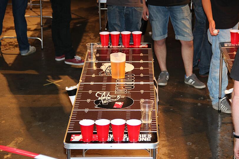 Weitere Bilder von der ersten Europameisterschaft im Beer Pong in München am 06. September.