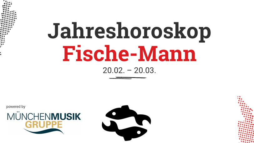 Das Jahreshoroskop 2026 für den Fische-Mann. Das Jahreshoroskop 2026 für den Fische-Mann.