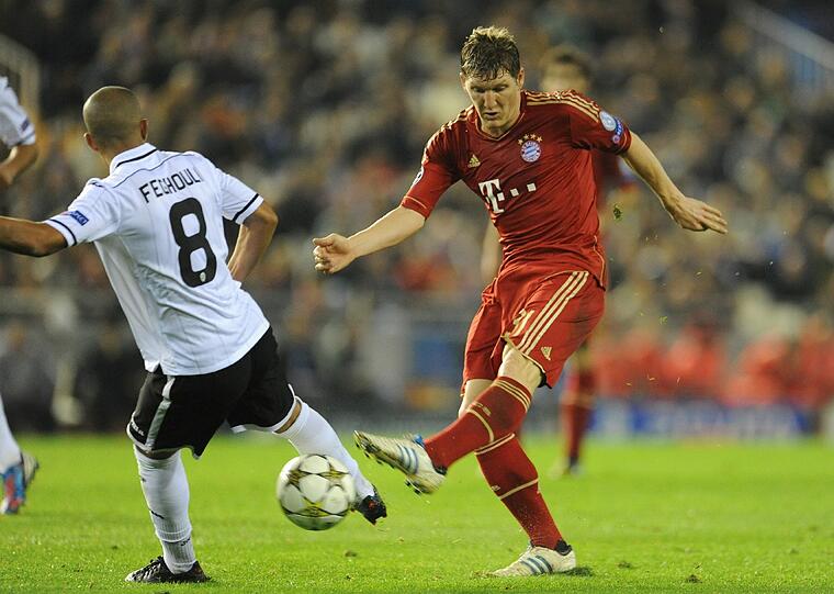 Platz 4: Fußball-Star Bastian Schweinsteiger gehört beim FC Bayern zu den Topverdienern. Jahresgehalt: 8,0 Mio Euro