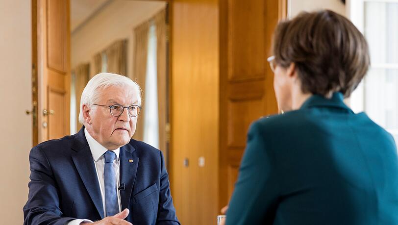 Bundespräsident Frank-Walter Steinmeier macht sich für eine Wehrpflicht in Deutschland stark.