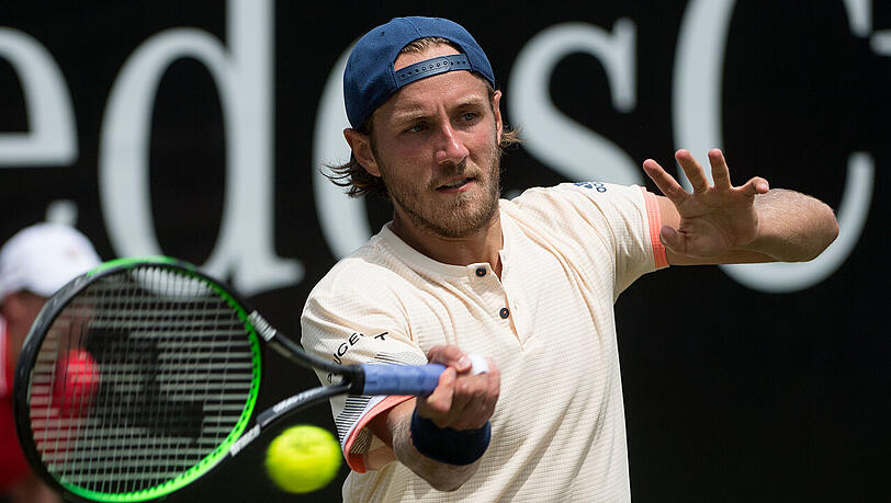 Lucas Pouille ist beim Rasenturnier in Stuttgart der Titelverteidiger. Lucas Pouille ist beim Rasenturnier in Stuttgart der Titelverteidiger.