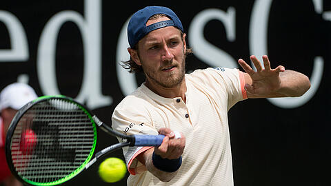 Lucas Pouille ist beim Rasenturnier in Stuttgart der Titelverteidiger.