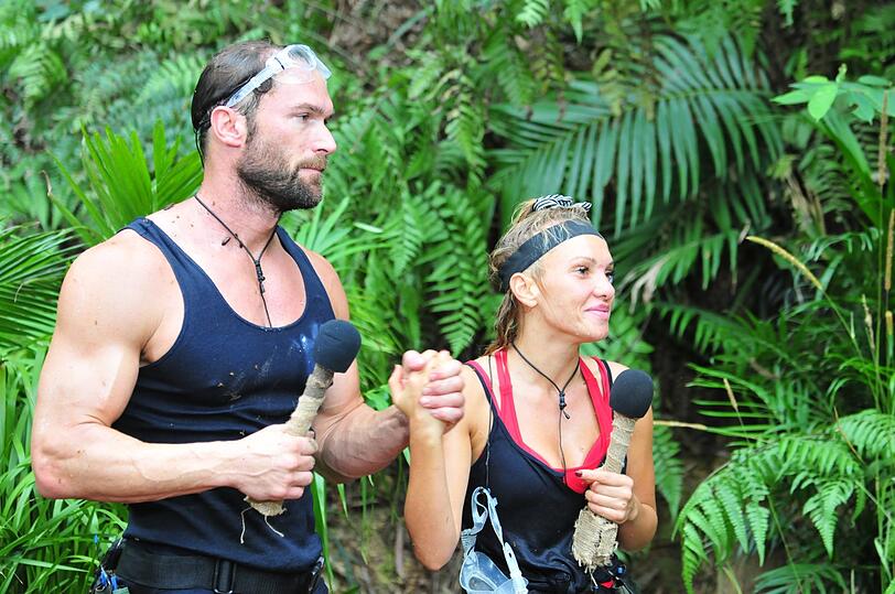 Bastian Yotta und Evelyn Burdecki mussten zur Dschungelprüfung. Scheiterten aber an der Zeit - null Sterne!