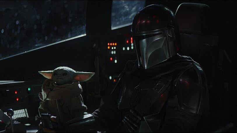 Kopfgeldjäger Din Djarin (Pedro Pascal) und "das Kind" suchen in Staffel 2 von "The Mandalorian" nach Baby Yodas Wurzeln.