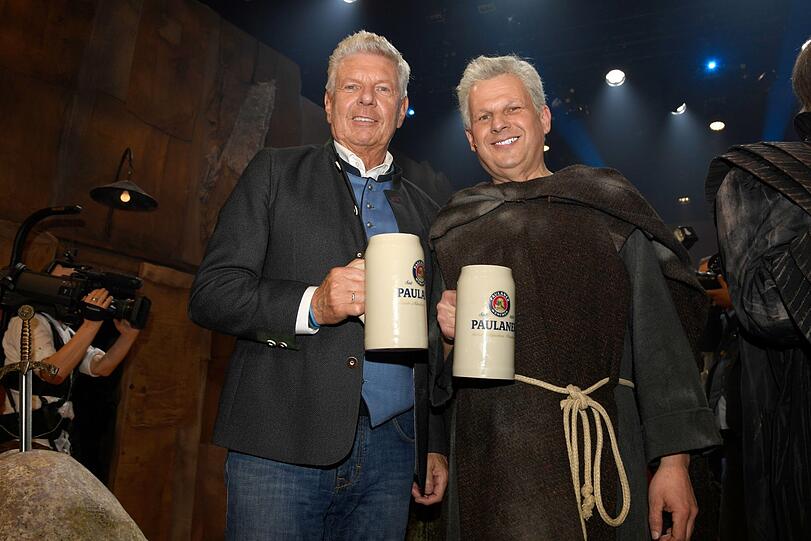 Zw&ouml;lf Jahre lang spielte Gerhard Wittmann (r.) Oberb&uuml;rgermeister Dieter Reiter im Singspiel am Nockherberg. Damit ist jetzt aber wohl Schluss.
