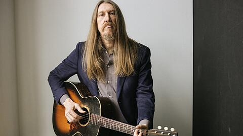 Der amerikanische Musiker Oliver Wood.