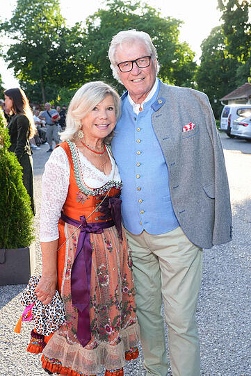 Marianne Hartl und Michael Hartl waren auch zum Bayerischen Abend nach Bad Griesbach gekommen.