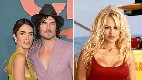 Waren wegen finanzieller Probleme in den Schlagzeilen: Ian Somerhalder mit seiner Partnerin Nikki Reed und Pamela Anderson.