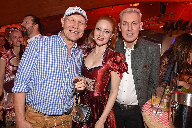 Axel Schulz, Barbara Meier und H.P. Baxxter