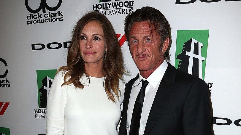 Sollen bald gemeinsam vor der Kamera stehen: Julia Roberts und Sean Penn