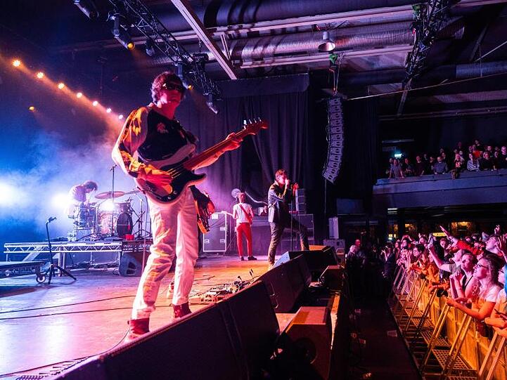The Strokes gaben am Valentinstag ein Comeback-Konzert in Berlin.