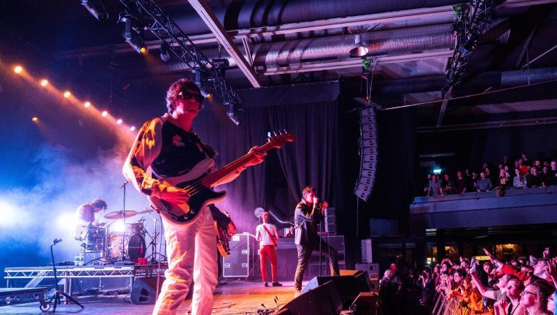 The Strokes gaben am Valentinstag ein Comeback-Konzert in Berlin. The Strokes gaben am Valentinstag ein Comeback-Konzert in Berlin.
