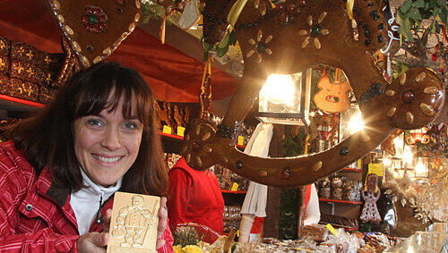 Ihre Christkindlesmarkt-Bude ist heuer die Schönste: Kerstin Woitinik. Ihre Christkindlesmarkt-Bude ist heuer die Schönste: Kerstin Woitinik.
