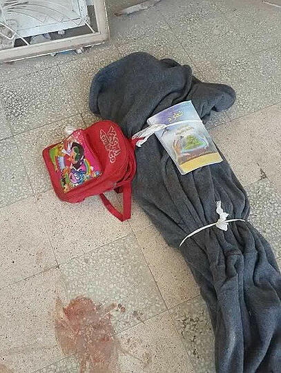 Trauriger Alltag in Aleppo. "Ich weine", schreibt die kleine Bana unter das Foto.