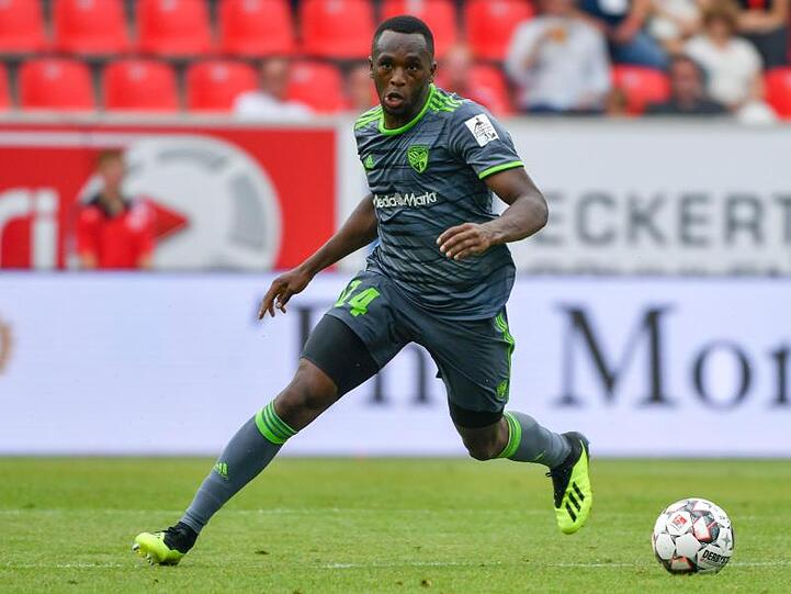 Osayamen Osawe und der FC Ingolstadt gehen getrennte Wege. Foto: Armin Weigel/Archiv