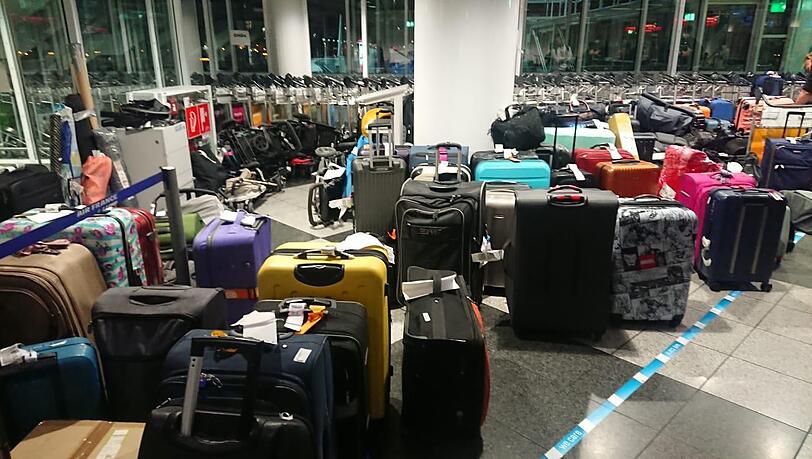 Koffer-Chaos am Flughafen München