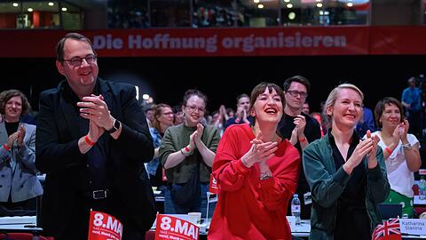 Eigentlich wollte die Linke eine Botschaft von Harmonie setzen.