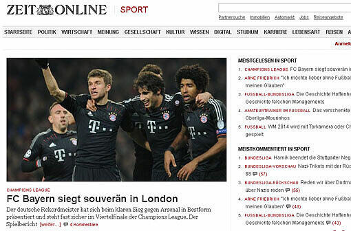 "Souverän" lautet das Fazit bei "zeit online".