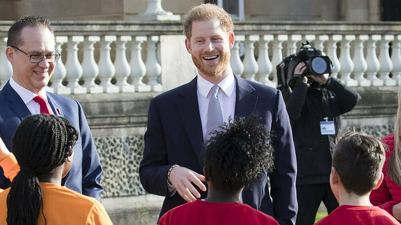 Prinz Harry auf seinem vielleicht schon letztem offiziellen Termin als Senior Royal