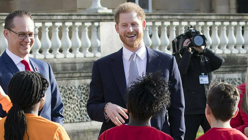 Prinz Harry auf seinem vielleicht schon letztem offiziellen Termin als Senior Royal