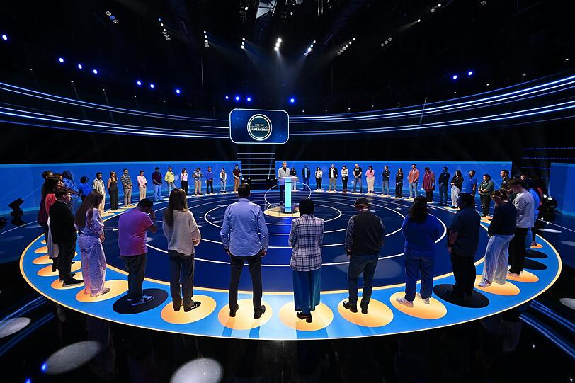 Vorbild für die neue SAT.1-Show ist die französische Quiz-Sendung "Le Dernier Cercle" (deutsch: "Der letzte Kreis"). Vorbild für die neue SAT.1-Show ist die französische Quiz-Sendung "Le Dernier Cercle" (deutsch: "Der letzte Kreis").