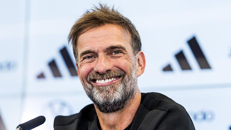 Jürgen Klopp selbst muss am 24. September erstmals als DFB-Trainer ran. Jürgen Klopp selbst muss am 24. September erstmals als DFB-Trainer ran.