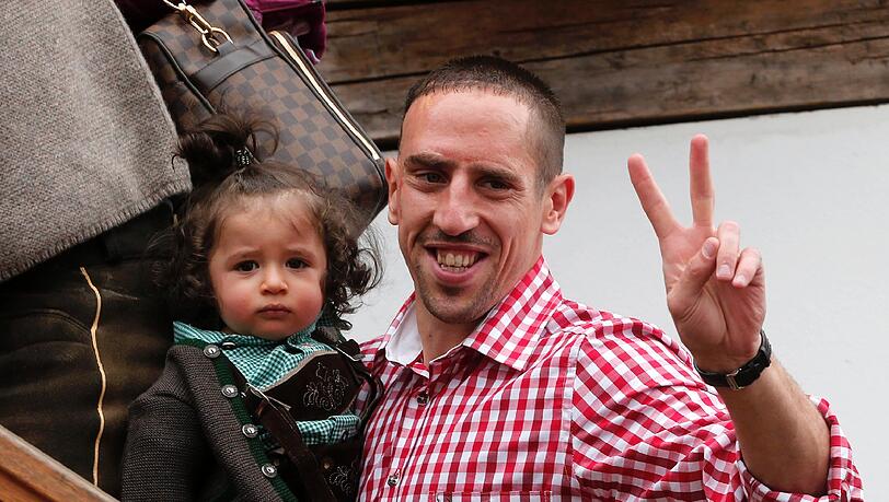 Frank Ribéry fühlt sich in München so wohl wie noch nie. Frank Ribéry fühlt sich in München so wohl wie noch nie.