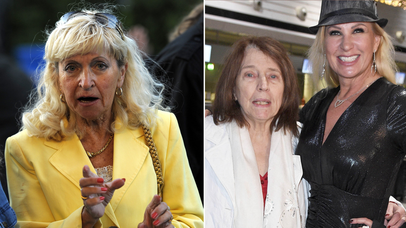 Christine Tiggemann (l.), Mutter von Schlagerstar Michael Wendler, und Waltraud Norgerg (r.), Mutter seiner Ex Claudia, sind nicht begeistert von der Hochzeit mit Laura Müller.