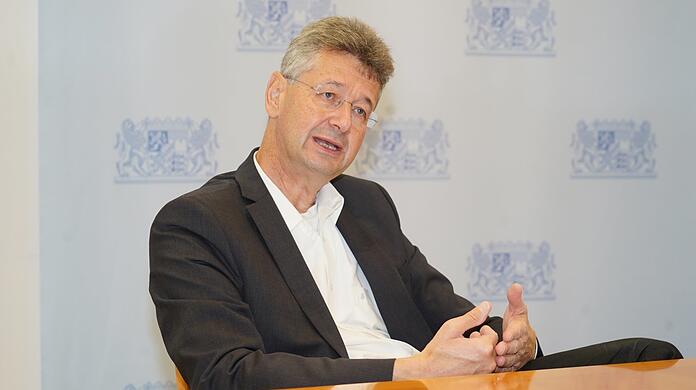 "Die Schulschließung war ein sehr einschneidender Moment für mich", sagt Michael Piazolo in der Rückschau.