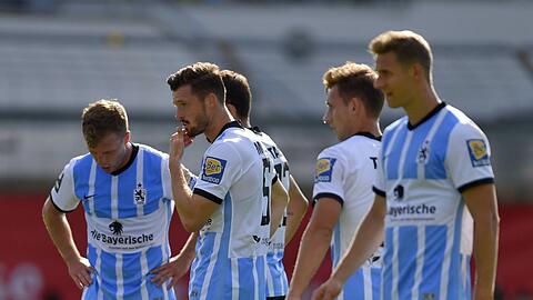 Die Mittelfeldakteure des TSV 1860: Richard Neudecker, Quirin Moll, Erik Tallig und Dennis Dressel (v.l.).