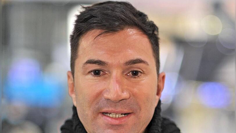 Lucas Cordalis bei der Abreise der Kandidaten ins Dschungelcamp am Flughafen Frankfurt.