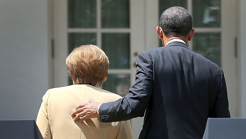 Bringen sie den Frieden? Bundeskanzlerin Angela Merkel und US-Präsident Barack Obama. (Archivbild) Bringen sie den Frieden? Bundeskanzlerin Angela Merkel und US-Präsident Barack Obama. (Archivbild)