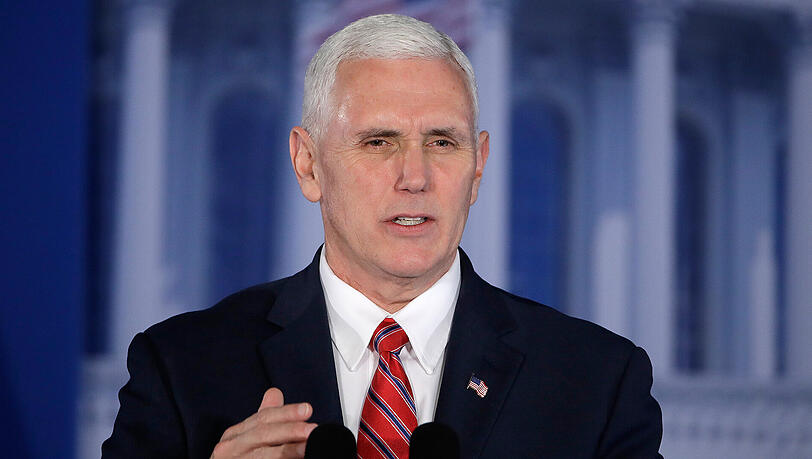 Mike Pence kommt zur Münchner Sicherheitskonferenz. Mike Pence kommt zur Münchner Sicherheitskonferenz.