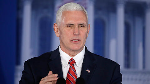 Mike Pence kommt zur Münchner Sicherheitskonferenz.