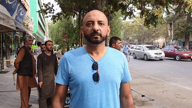 Journalist Shams Ul Haq. Journalist Shams Ul Haq.