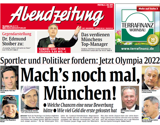 Jahres-Rückblick: Rückblick: Das Jahr 2011 in AZ-Schlagzeilen - München - Abendzeitung München
