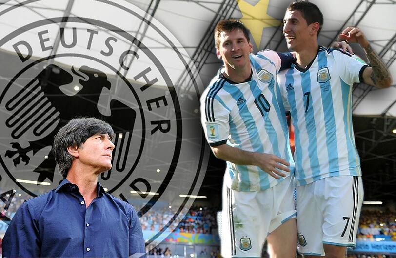 Die deutsche Nationalmannschaft kann nur noch über Argentinien stolpern. Der Titel ist für Joachim Löw in greifbare Nähe gerückt.