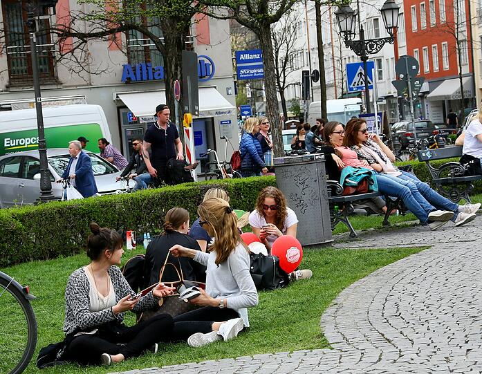 Die schönsten Impressionen vom Frühlingswochenende in München.