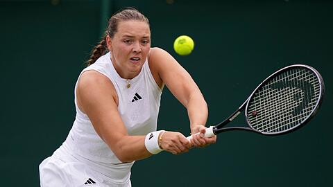 Jule Niemeier erreichte 2022 das Viertelfinale in Wimbledon.
