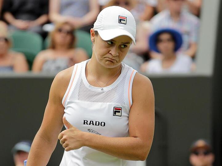 Ist in Wimbledon ausgeschieden: Ashleigh Barty.