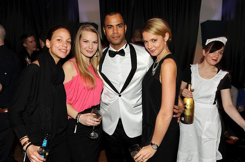 Marlene Shirley, Margarita Ruhl, Patrice Bouedibela und Svenja Holtmann.