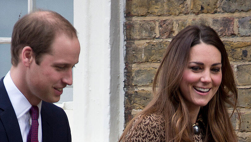 Der Frisurenvergleich: Prinz William vs. Kate Middleton Der Frisurenvergleich: Prinz William vs. Kate Middleton
