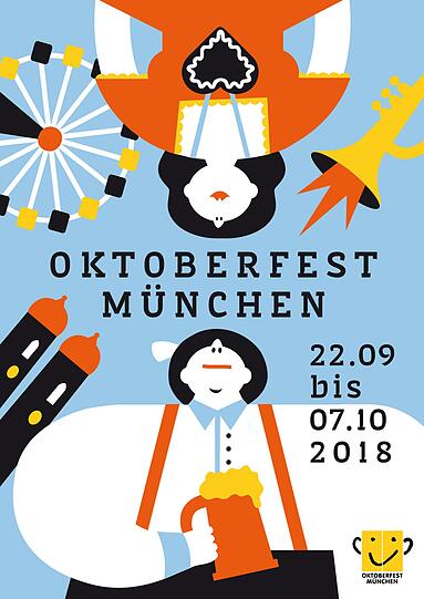 Oktoberfest-Plakat-Entwurf.